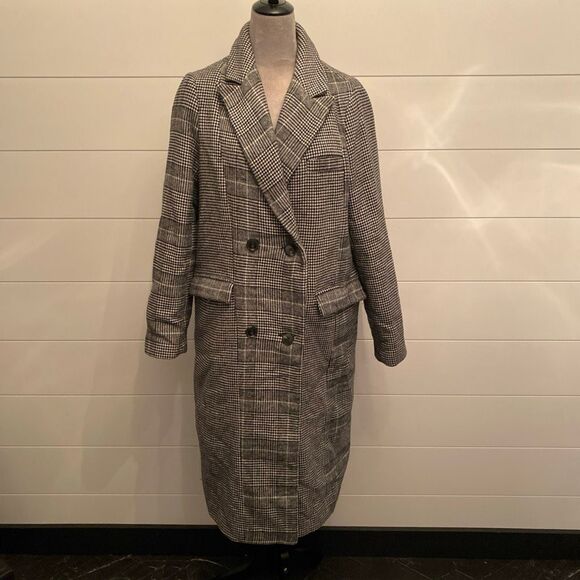 ASOS double breasted pea coat - size 8 - Picture 1 of 16